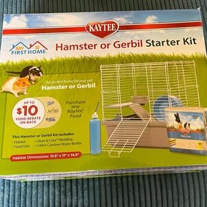 NEW open box Kaytee Hamster or Gerbil Starter Kit